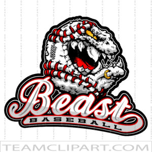 Beast Baseball Art