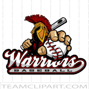 Warriors Baseball Art
